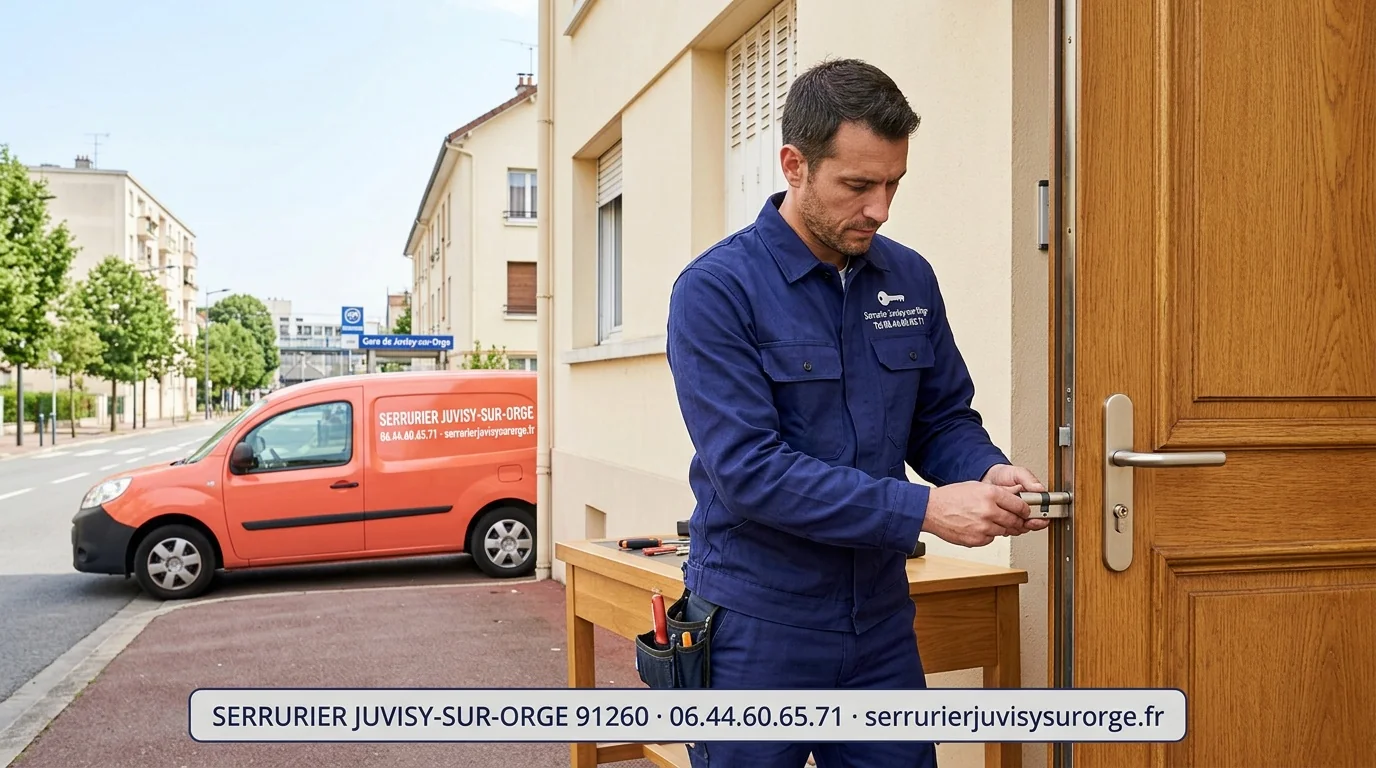 Serrurier Juvisy-sur-Orge 91260 — atelier côté gare RER